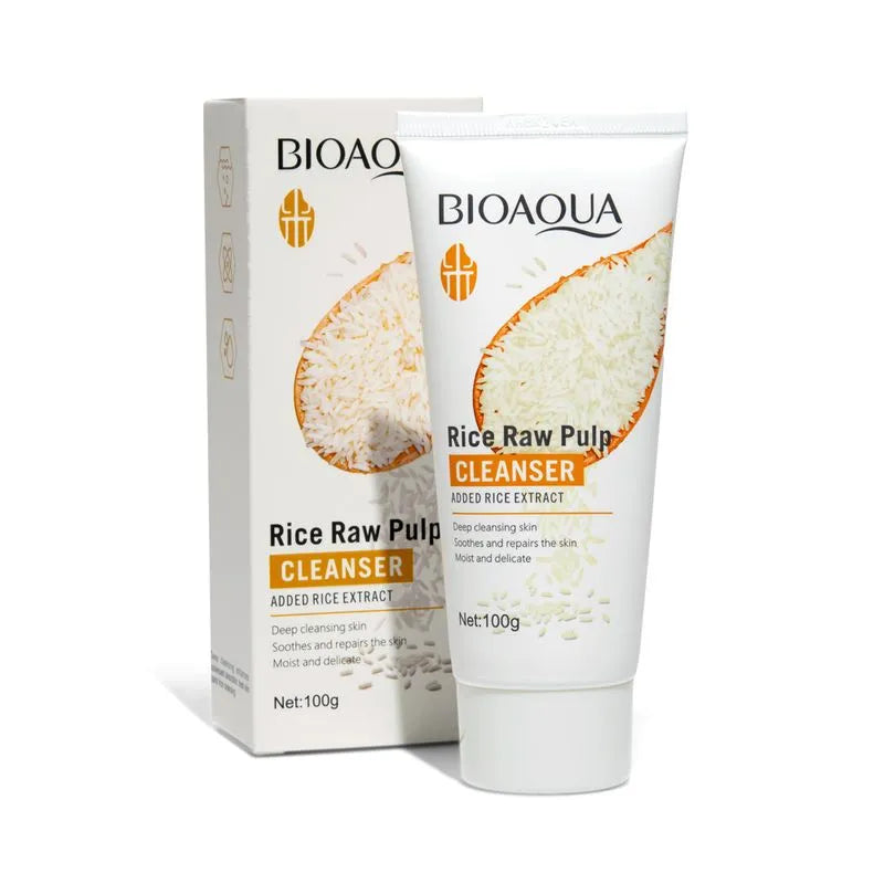 ( Bioaqua )™ -Jabón Arroz : ¡Luce una piel más brillante y radiante desde la primera noche!