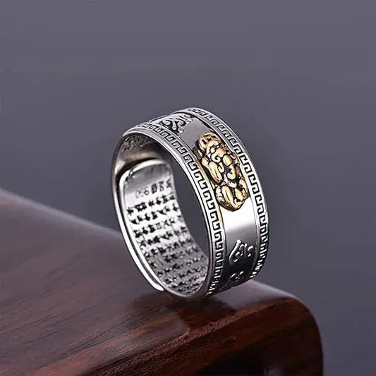 ( floz )™ -Anillo De La Riqueza: El Poder del Feng Shui en Tus Manos