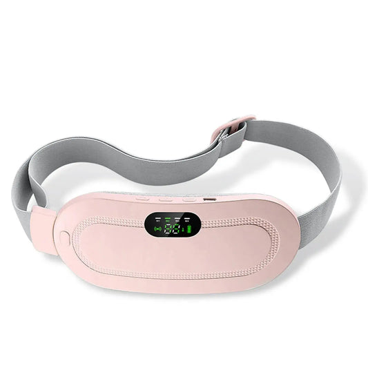 ( Qinlorgo)™ -Masajeador Banda Cólicos Cinturón :Alivio Instantáneo para Dolores Menstruales y Lumbares
