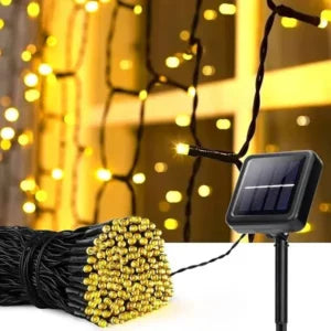 ( EXF )™ -Alambre 200 Led Solar: Ilumina tus Noches