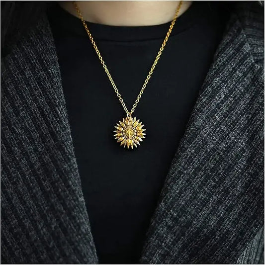 ( floz )™ -Collar Girasol Sunshine  :Un Detalle Único y Especial