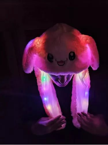 ( umbresen )™ -Gorro Peluche Con Luces Led:¡Haz que tu Estilo Brille en la Oscuridad!