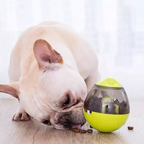 ( Eating Sport)™ -Pelota Dispensador Comida Snack Mascota : La Diversión Que Tu Mascota Merece