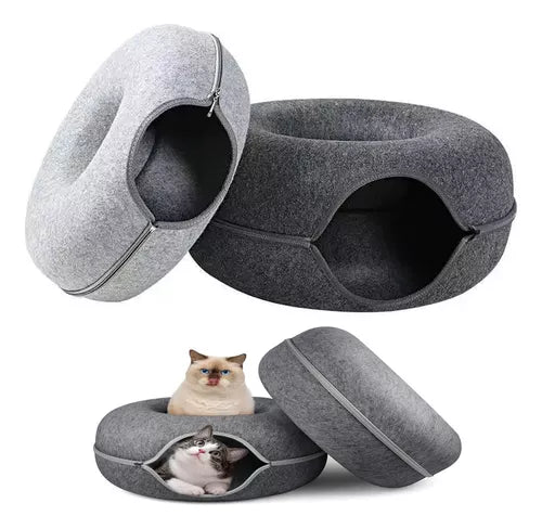 CamaDo™ - Cama Dona Para Gatos Purrline: El Refugio Ideal para Tu Felino