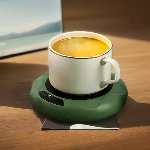 ( Llazsybz)™ -Calentador De Vasos Eléctrico: ¡Bebidas Calientes por Más Tiempo!
