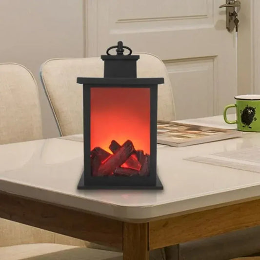 ( LOGOFUN )™ - Calefactor chimenea decorativa: Transforma Cualquier Espacio con Luz Cálida y Realista