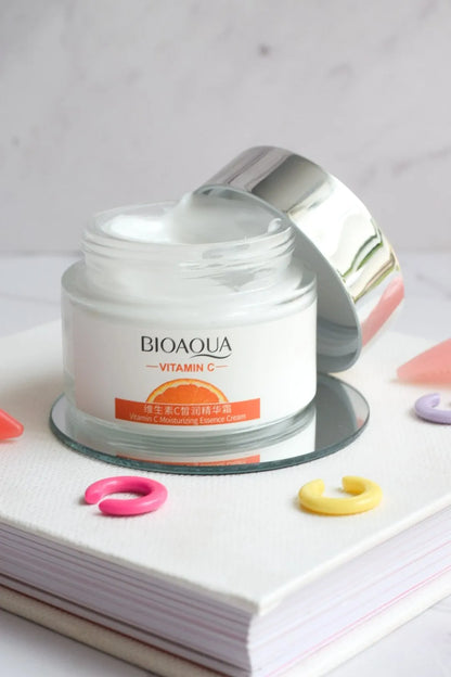 ( Bioaqua )™ -Crema Vitamina C Antioxidante: Ilumina Tu Rostro al Instante