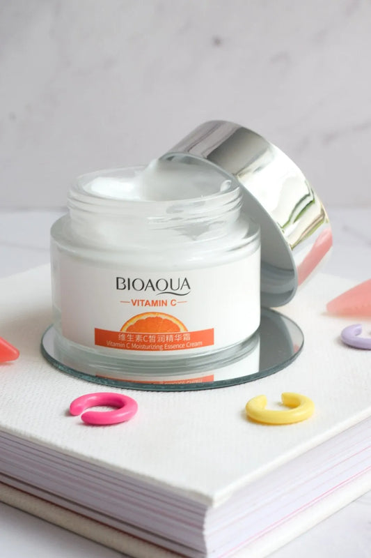 ( Bioaqua )™ -Crema Vitamina C Antioxidante: Ilumina Tu Rostro al Instante