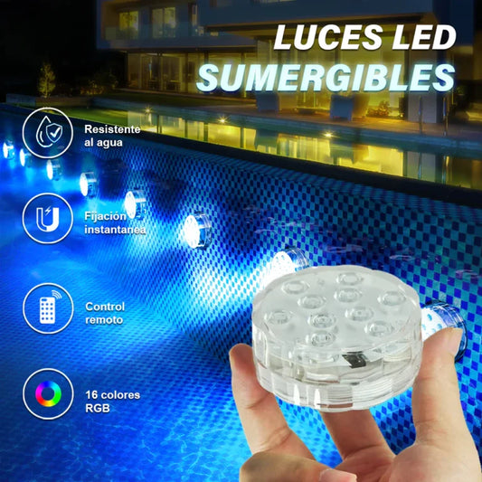 SubLights™ - Luces led sumergibles: Estilo y Lujo a Tu Alcance